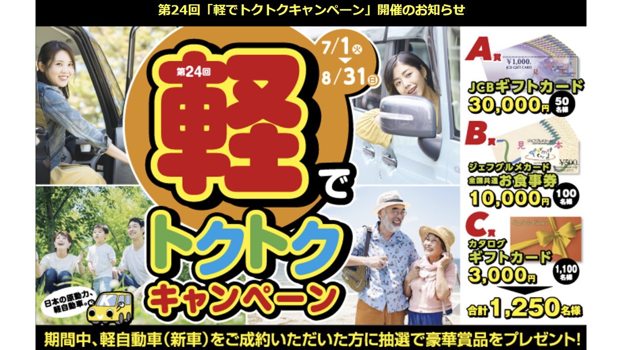 軽トクトクキャンペーン